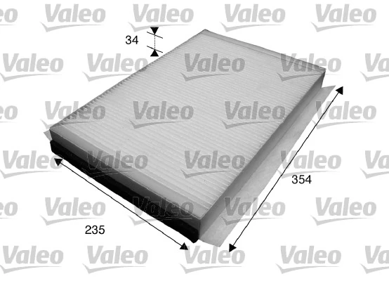 Filter, cabin air VALEO ESSENTIAL 715601