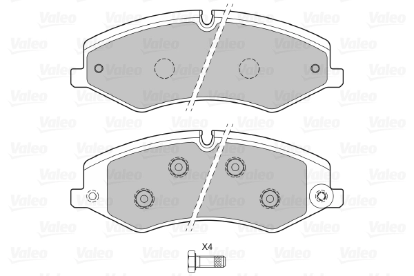 Brake Pad Set, disc brake 601324