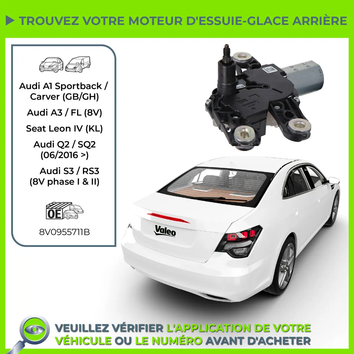 VALEO 582718 Wiper Motor