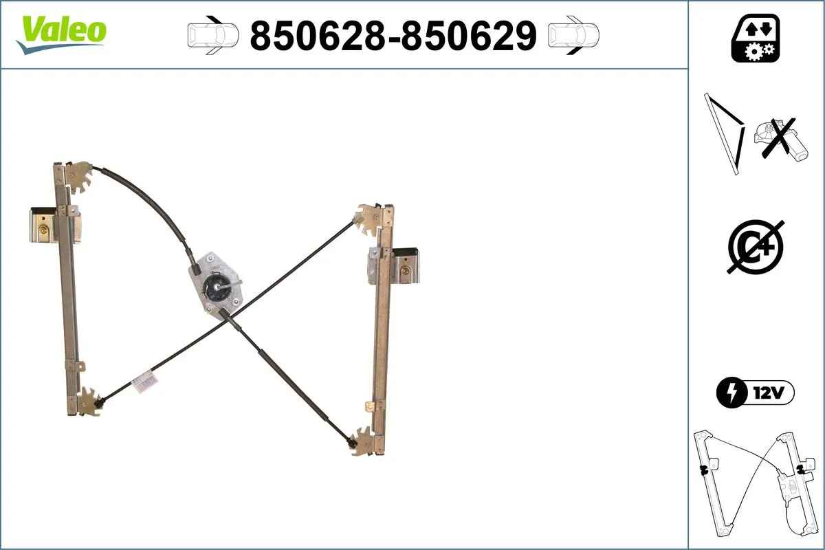 VALEO 850628 Window Regulator