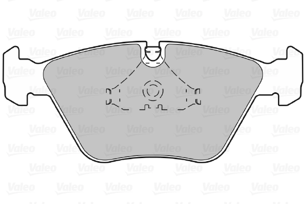 Brake Pad Set, disc brake 598409