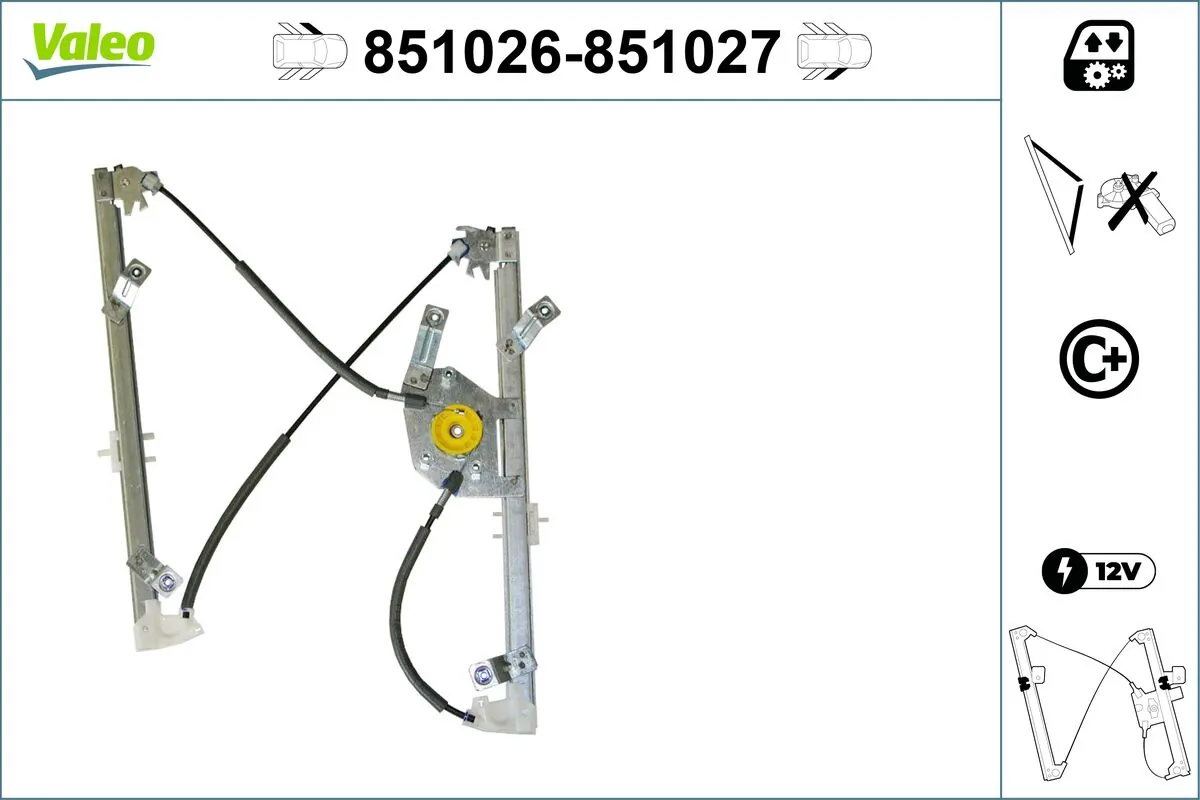 VALEO 851026 Window Regulator