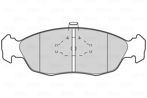 Brake Pad Set, disc brake FIRST 301074