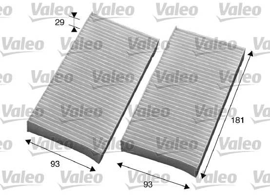 Filter, cabin air VALEO ESSENTIAL 715594