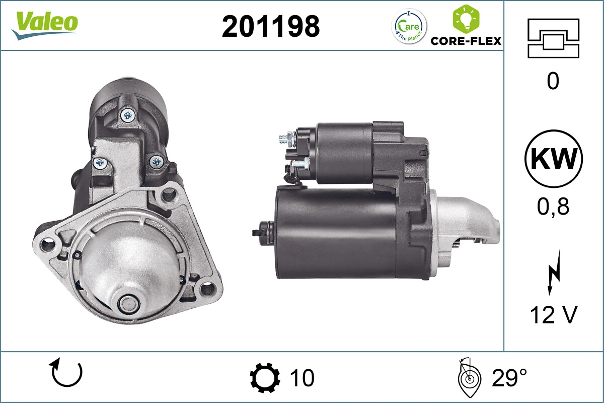 VALEO 201198 Starter