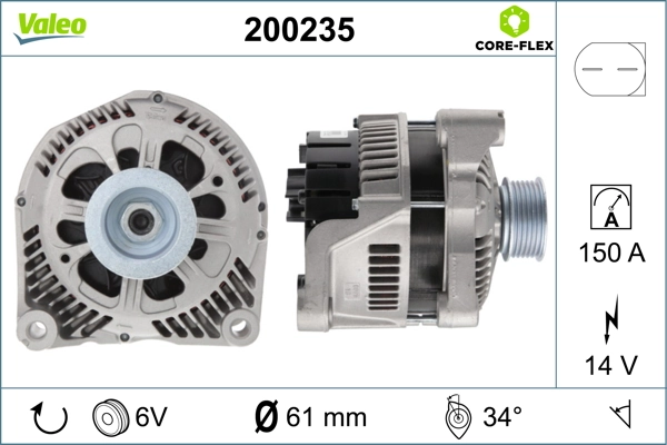VALEO 200235 Alternator