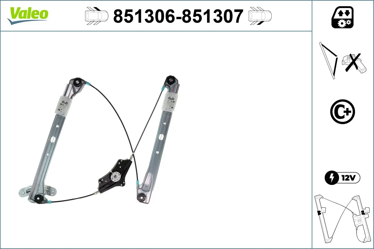 VALEO 851306 Window Regulator