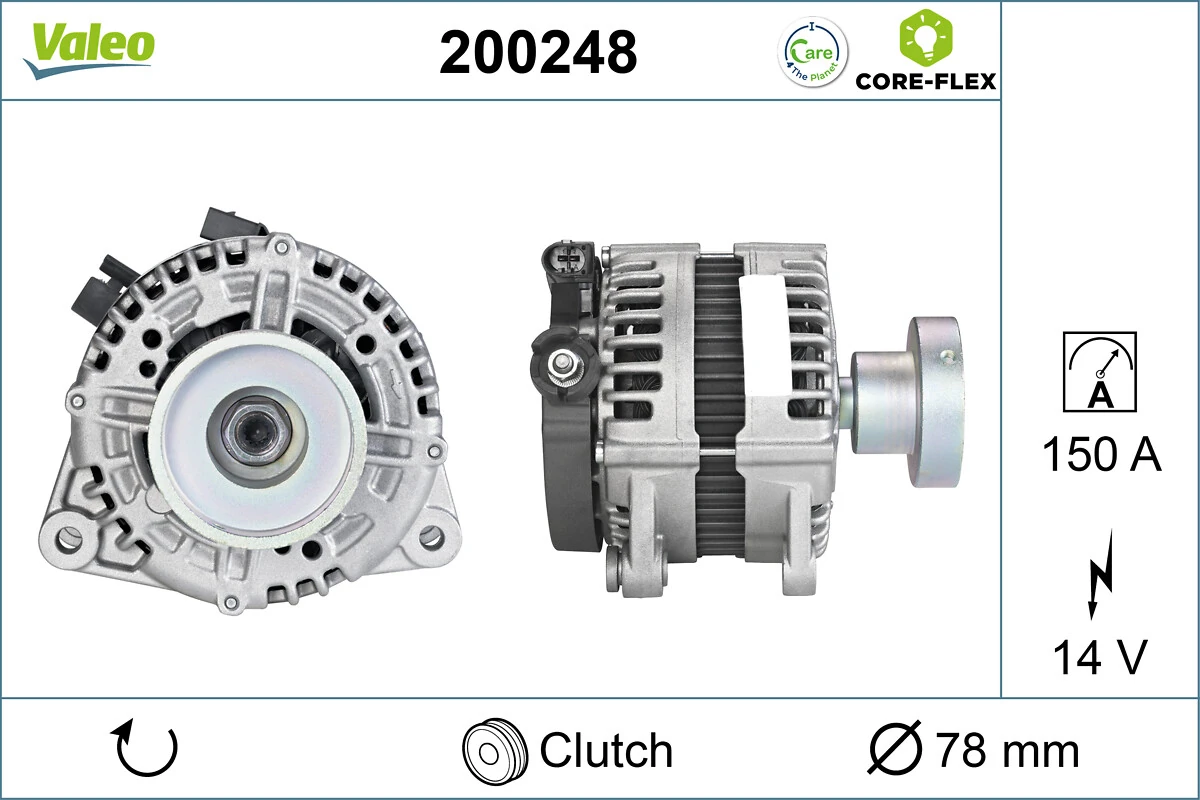 المولد VALEO CORE-FLEX 200248