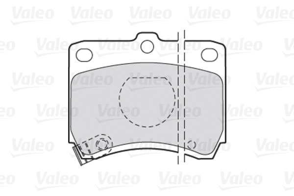 Brake Pad Set, disc brake FIRST 301268