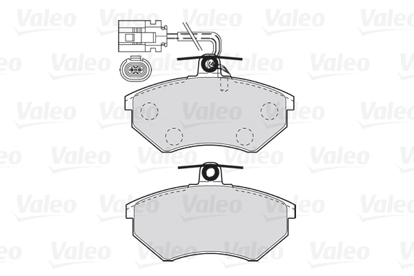 Brake Pad Set, disc brake FIRST 301982