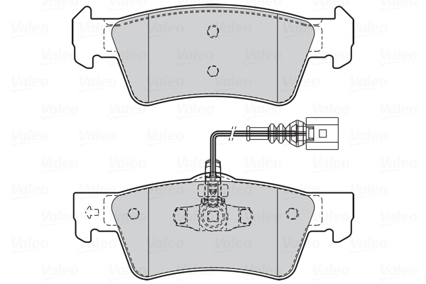 Brake Pad Set, disc brake FIRST 302332
