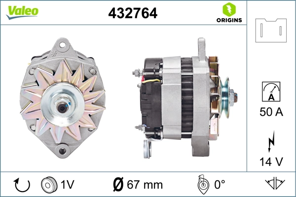 VALEO 432764 Alternator