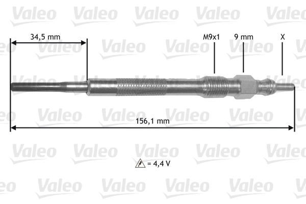 VALEO 345219 Glow Plug