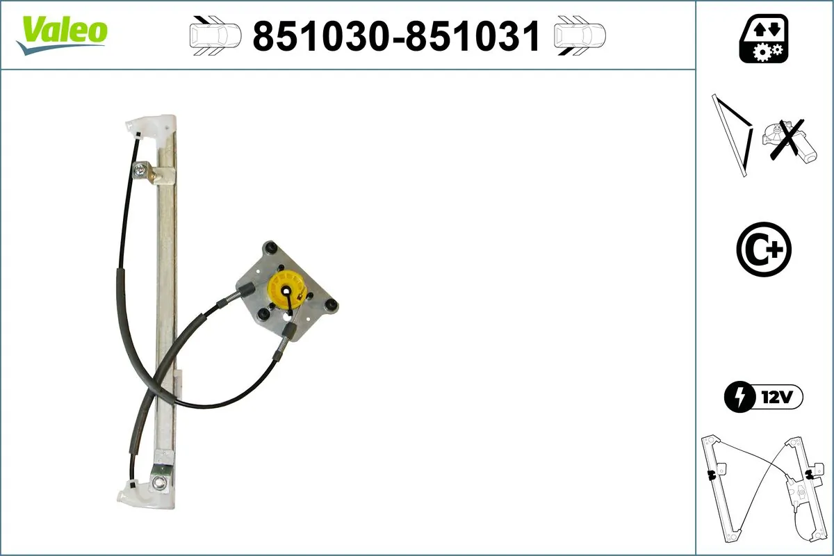 VALEO 851030 Window Regulator
