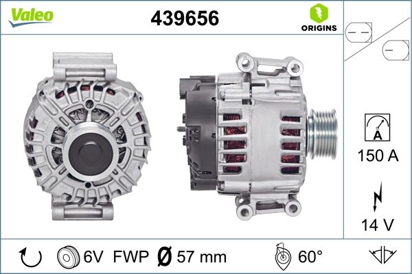 VALEO 439656 Alternator