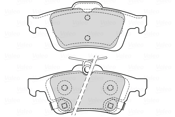 Brake Pad Set, disc brake 601709