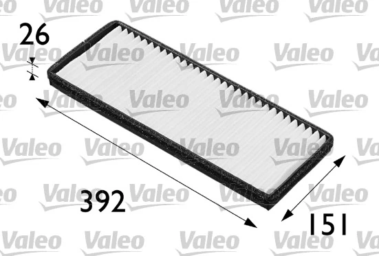 Filter, cabin air VALEO ESSENTIAL 698164
