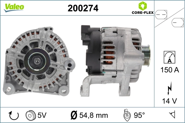 VALEO 200274 Alternator