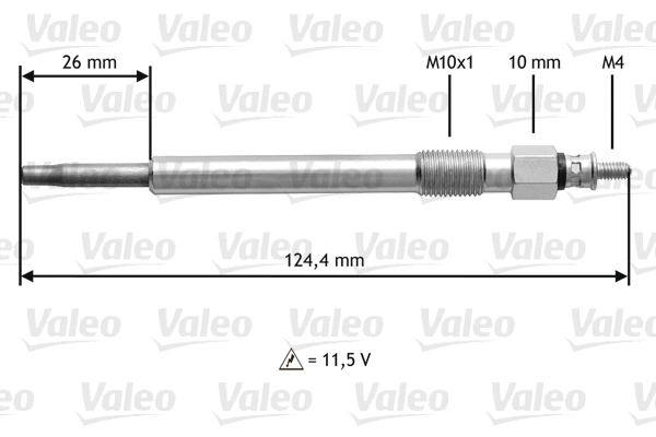VALEO 345162 Glow Plug