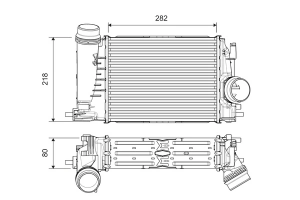 Charge Air Cooler 818316