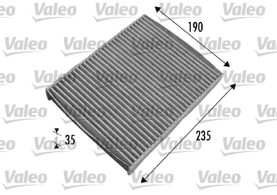 Filter, cabin air VALEO PROTECT 698693