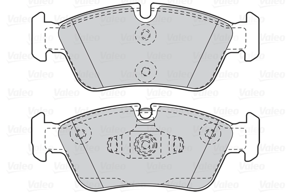 Brake Pad Set, disc brake FIRST 302050
