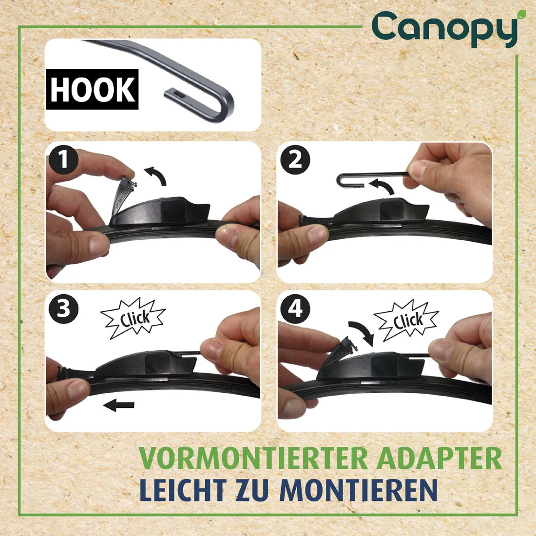 Wiper Blade CANOPY UPGRADE 583902