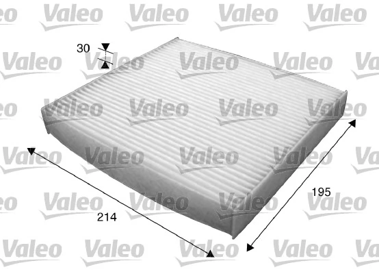 Filter, cabin air VALEO ESSENTIAL 715620