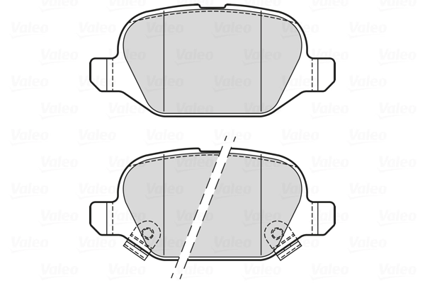 Brake Pad Set, disc brake FIRST 302338