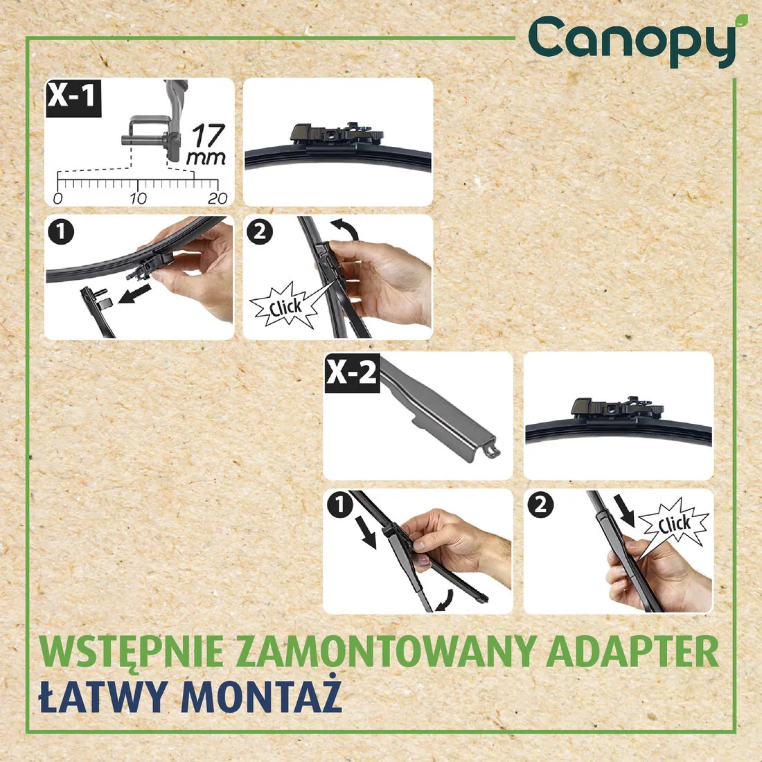 Wiper Blade CANOPY 583955