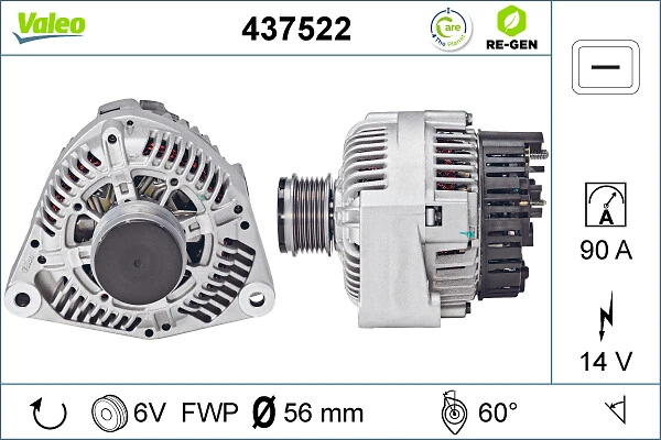 VALEO 437522 Alternator