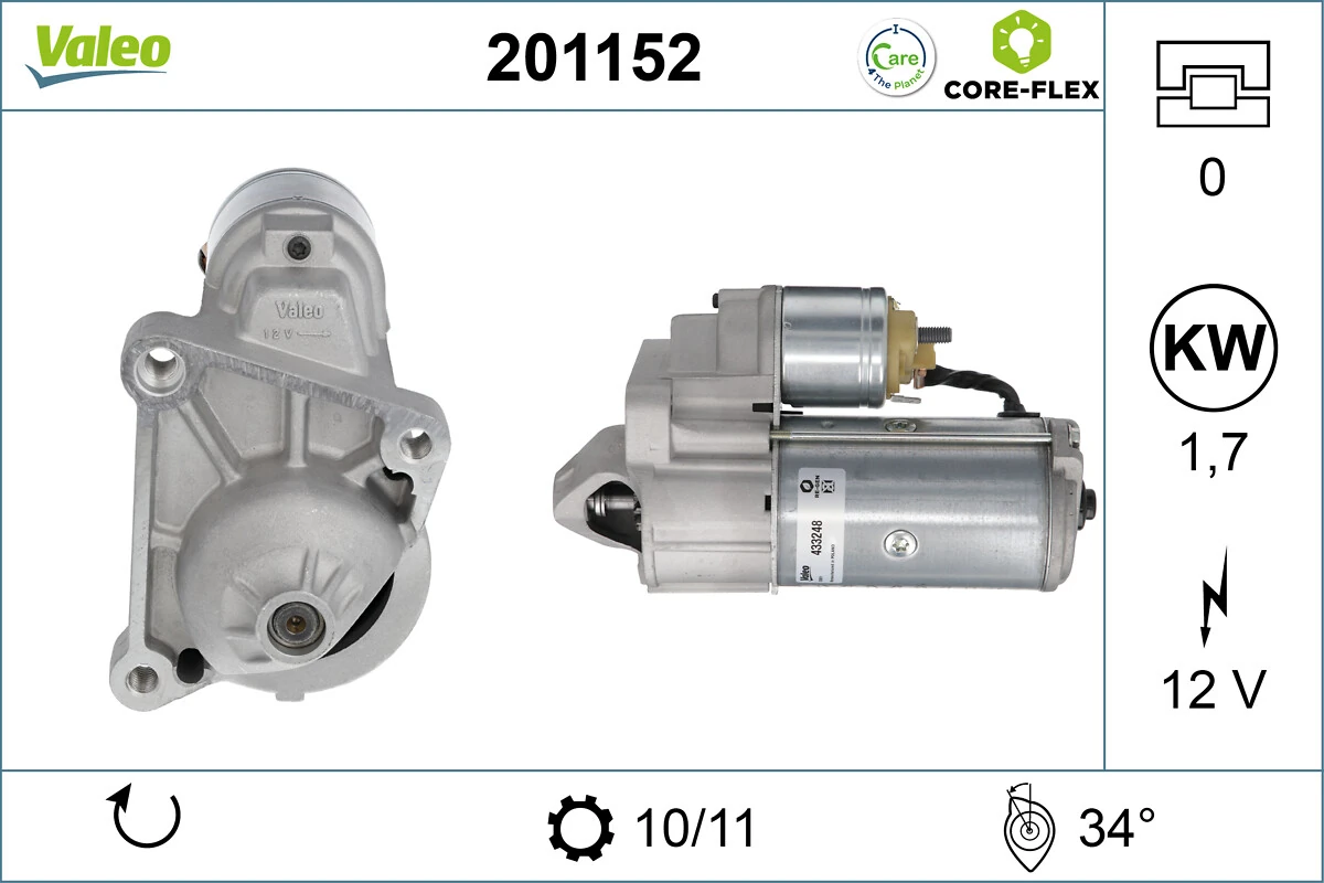 VALEO 201152 Starter