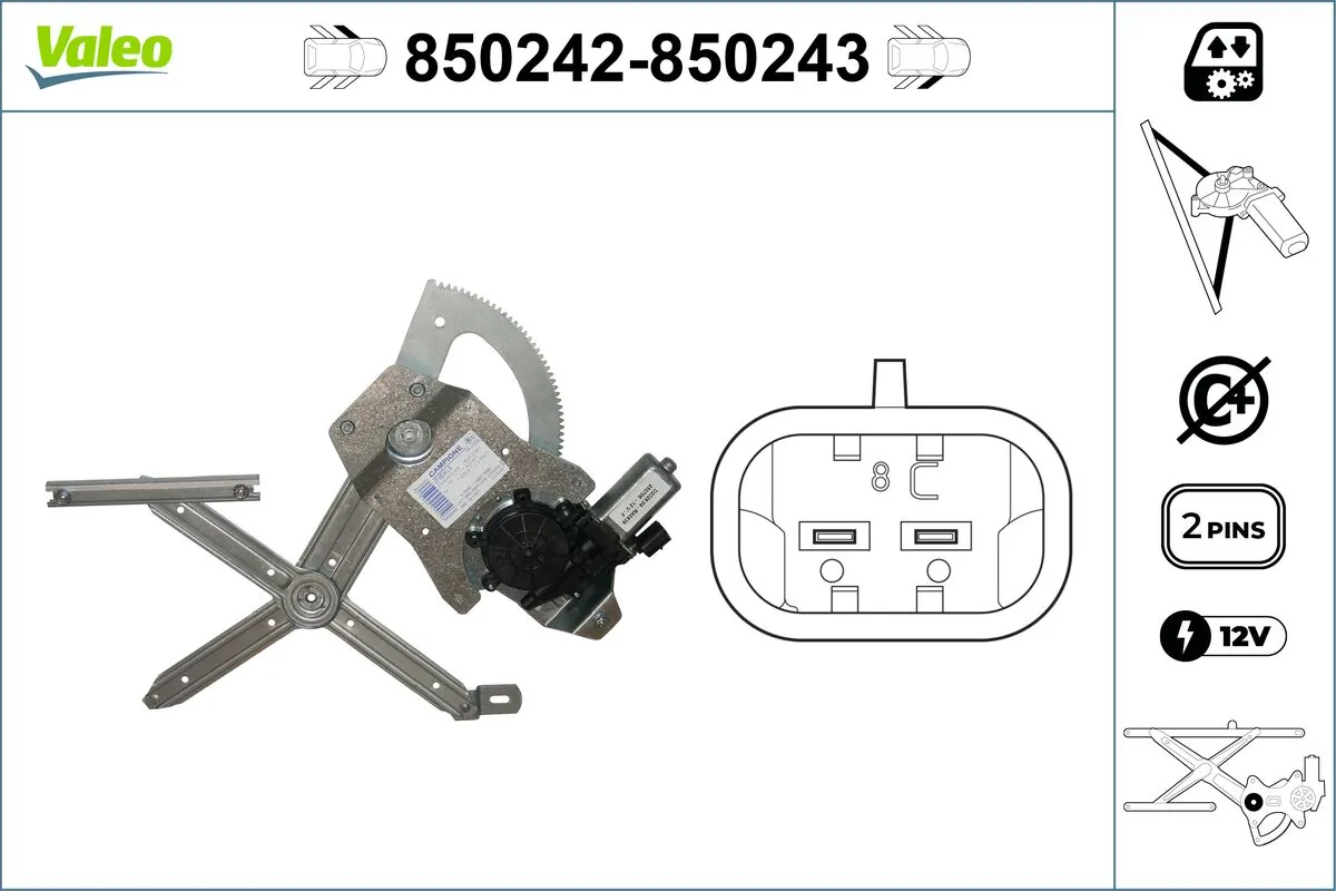 Window Regulator 850242