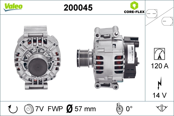 VALEO 200045 Alternator