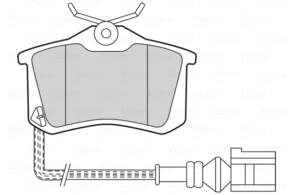 Brake Pad Set, disc brake FIRST 301674