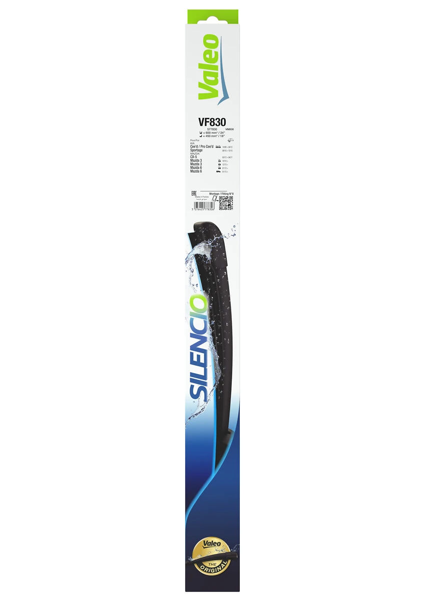 Wiper Blade SILENCIO FLAT BLADE SET 577830