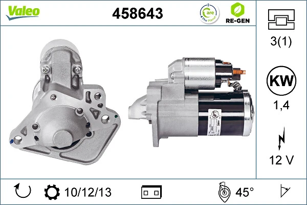 VALEO 458643 Starter