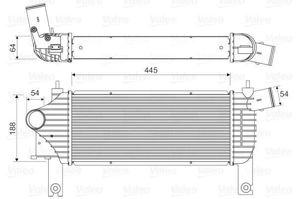 Charge Air Cooler 818608