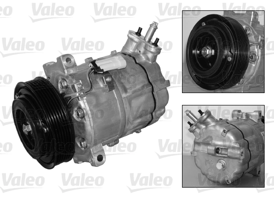 VALEO 699855 Compressor, air conditioning