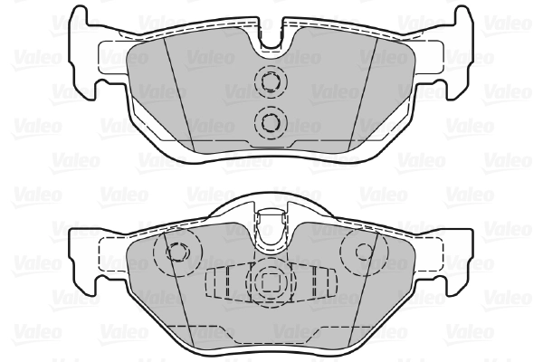 Brake Pad Set, disc brake 598703