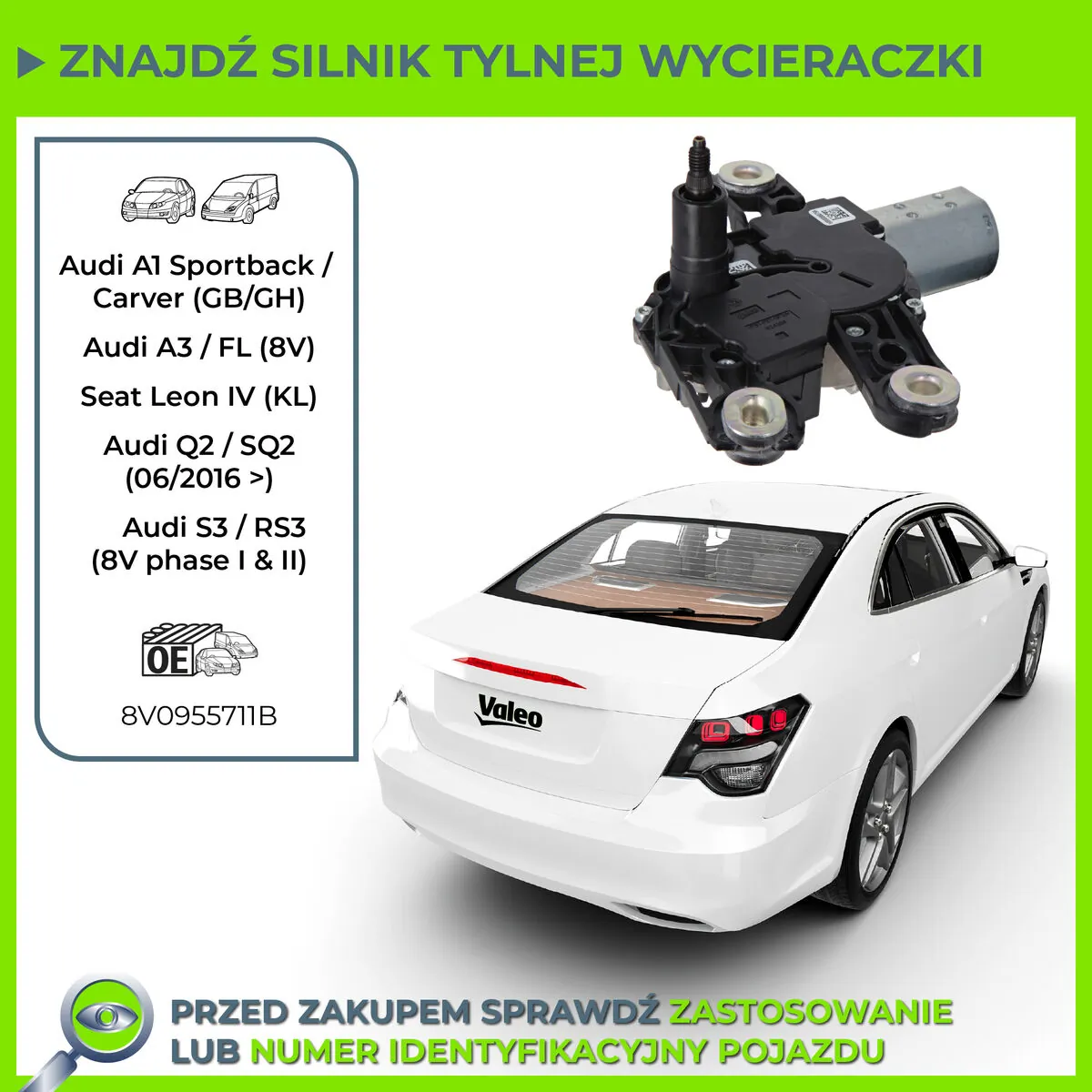 VALEO 582718 Wiper Motor