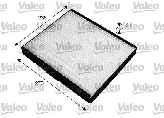 Filter, cabin air VALEO ESSENTIAL 715517
