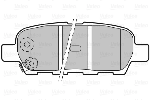 Brake Pad Set, disc brake 598672