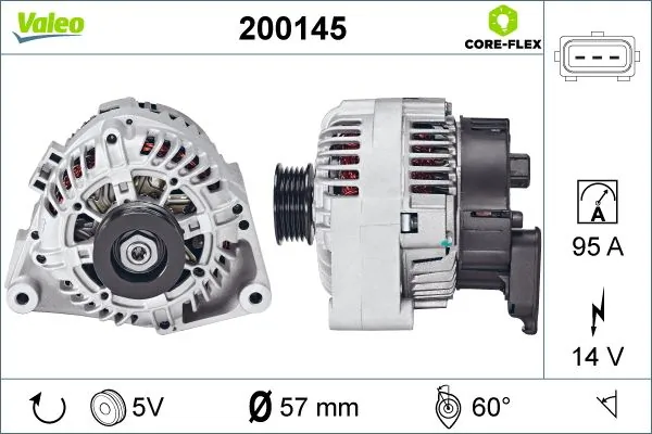 VALEO 200145 Alternator