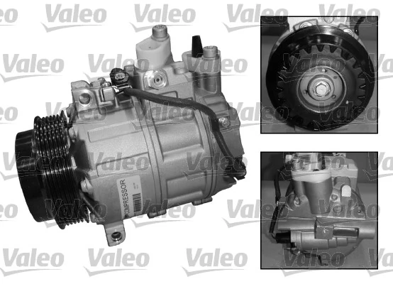 Compressor, air conditioning VALEO ORIGINS NEW OE TECHNOLOGY 813157