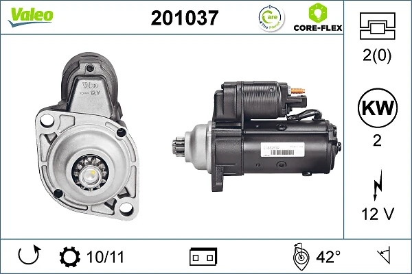 VALEO 201037 Starter