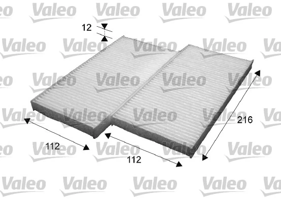 Filter, cabin air VALEO ESSENTIAL 715639