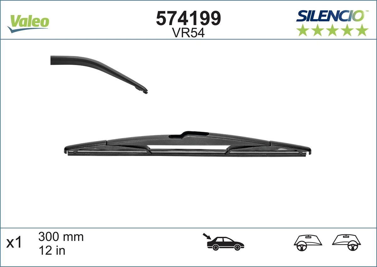Wiper Blade SILENCIO REAR 574199