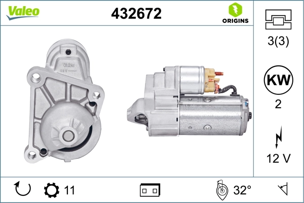 VALEO 432672 Starter