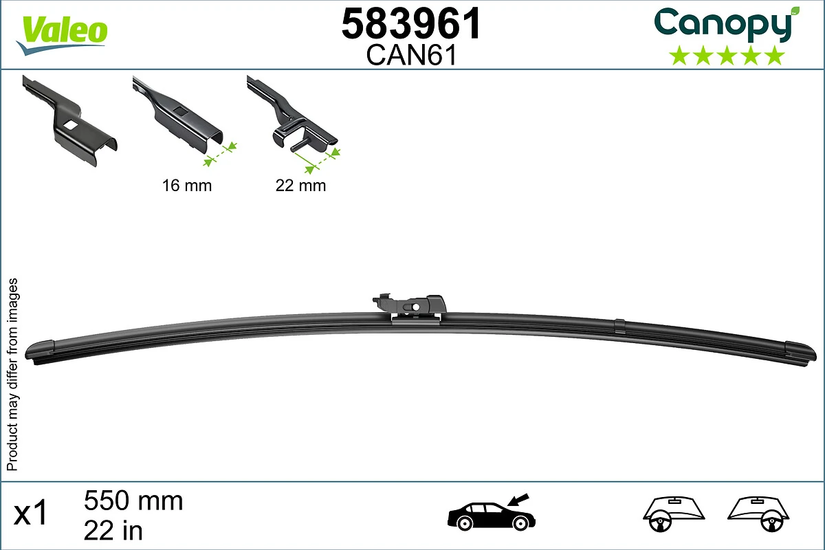 Wiper Blade CANOPY 583961